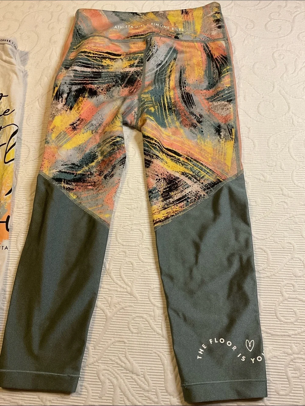 Athleta Girl X Simone Biles Athletic set. Size 8-10/ Medium